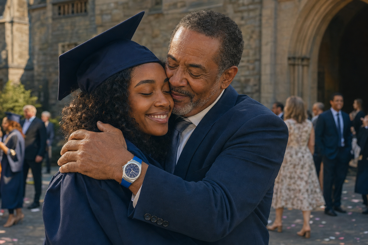 The Day She Crossed the Stage