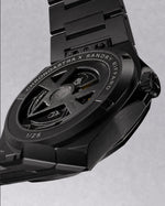 Black Grade 5 titanium engraved caseback
