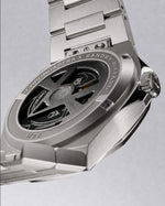Silver Grade 5 titanium engraved caseback